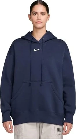 Nike Sportswear Phoenix Fleece Oversize Hoodie midnight navy/sail