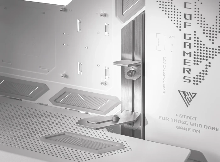 ASUS ROG Hyperion GR701 White, Glasfenster