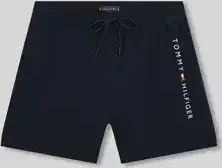 Tommy Hilfiger Original Mid mit Logo Badeshorts navy blue (Herren)
