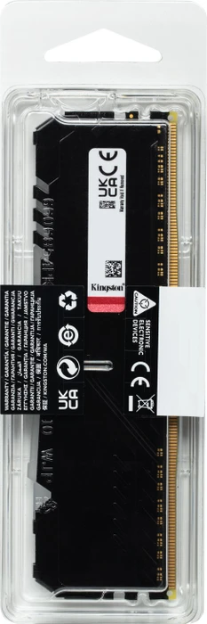Kingston FURY Beast RGB UDIMM 32GB, DDR4-3200, CL16-20-20, 2RX8