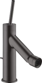 Hansgrohe Axor Starck Einhebel-Bidetmischer mit Pingriff und Zugstangen-Ablaufgarnitur brushed black chrome