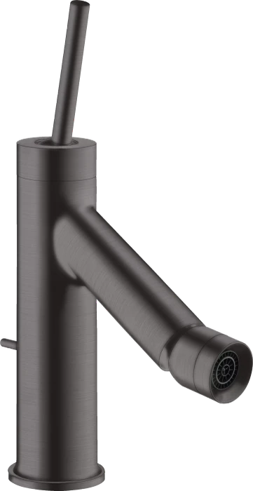 Hansgrohe Axor Starck Einhebel-Bidetmischer mit Pingriff und Zugstangen-Ablaufgarnitur brushed black chrome