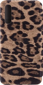 Peter Jäckel Commander Book Case Curve für Samsung Galaxy A70 Leopard