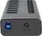 LogiLink USB-Hub mit Ladeanschluss, 7x USB-A 3.0, USB-B 3.0 [Buchse] Vorschaubild