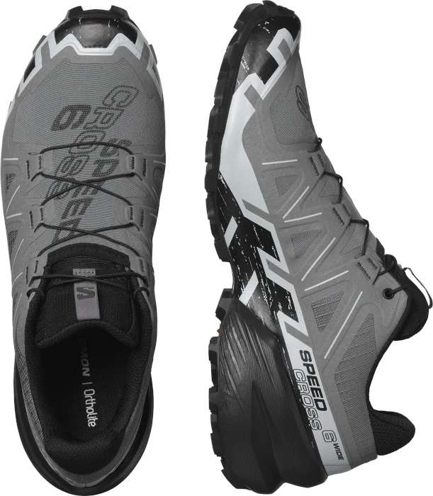 Salomon Speedcross 6 Wide quiet shade/black/pearl blue (Herren)