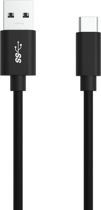 Ansmann Adapterkabel USB-C 3.0 [Stecker] auf USB-A 3.0 [Stecker], 1.2m