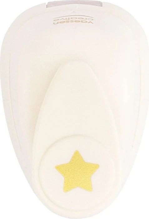 Vaessen Creative Hebel-Motivstanzer weiß/gold