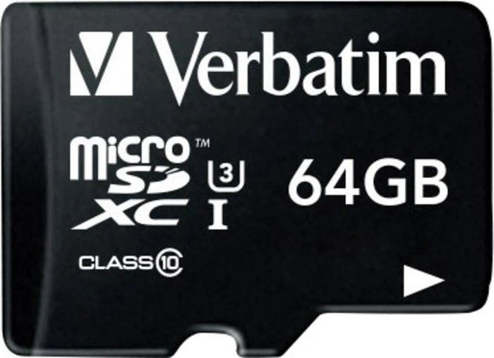 Verbatim Pro U3, microSD UHS-I U3