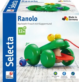 Schmidt Spiele Selecta Ranolo Nachzieh Frosch