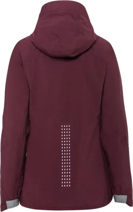 Vaude Yaras 3in1 Fahrradjacke cassis/brick (Damen)