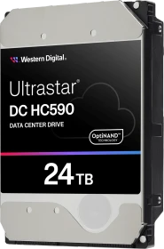 Western Digital Ultrastar DC HC590 24TB, SE, 24/7, 512e / 3.5" / SATA 6Gb/s