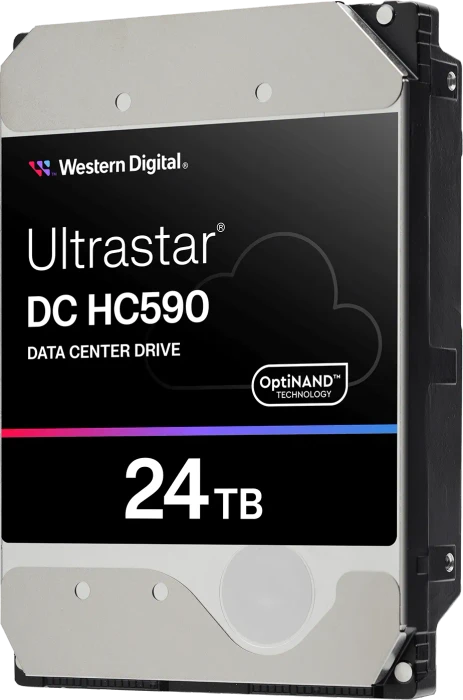 Western Digital Ultrastar DC HC590 24TB, SE, 24/7, 512e / 3.5" / SATA 6Gb/s