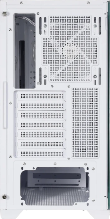 Silentware Flow 110 A-RGB White, Glasfenster
