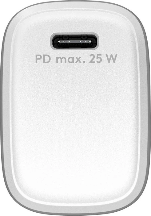 Wentronic Goobay USB-C PD GaN Schnellladegerät 25W weiß