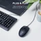 Trust Basi Wired Mouse schwarz, USB Vorschaubild
