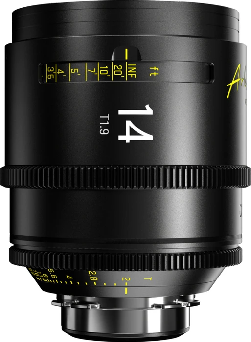 DZOFilm Arles Prime 14mm T1.9 FF/VV Cine metric für PL