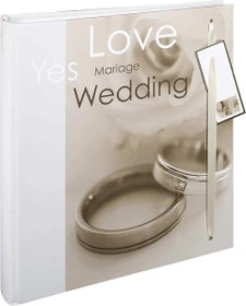 Henzo Buch Fotoalbum Hochzeit 28x30.5/60 beige