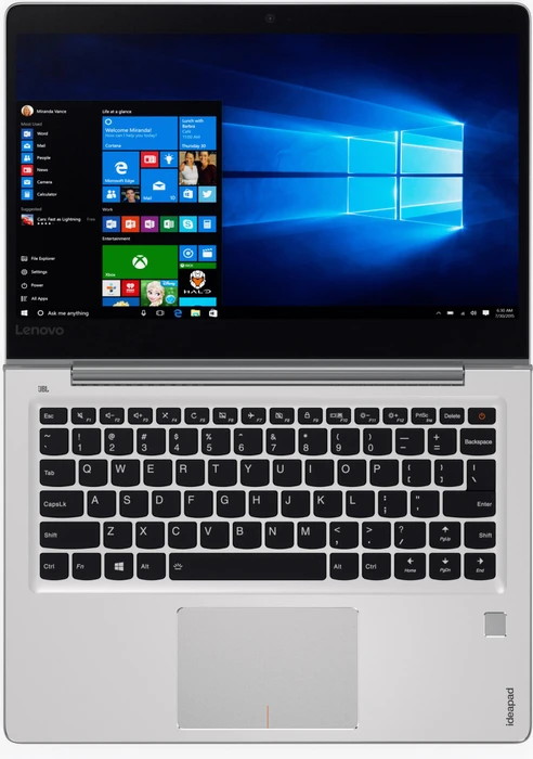 Lenovo IdeaPad 710S Plus-13IKB, silber, Core i7-7500U, 8GB RAM, 256GB SSD, GeForce 940MX, DE