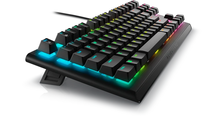 Dell Alienware AW420K, Dark Side of The Moon, TKL, MX RGB RED, USB, US