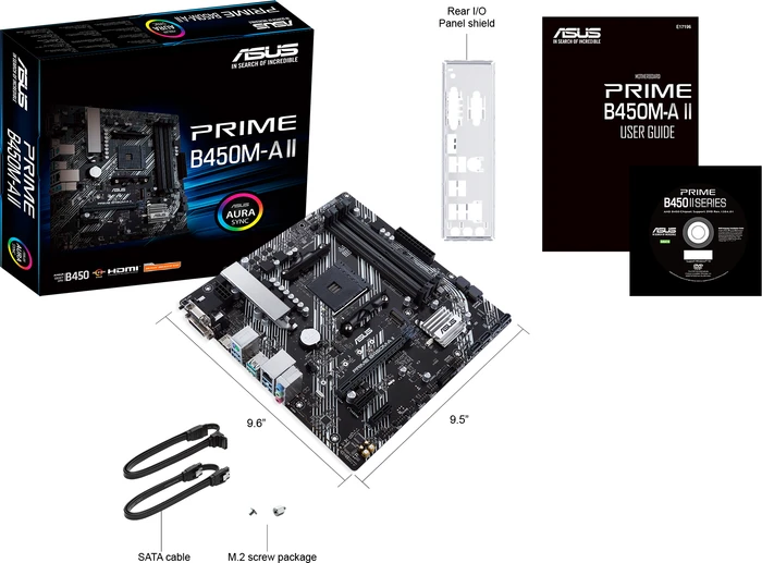 ASUS Prime B450M-A II (AMD AM4)