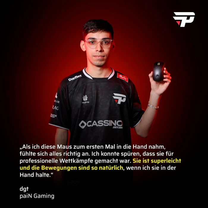 Corsair Sabre v2 Pro Ultralight Wireless, weiß, USB