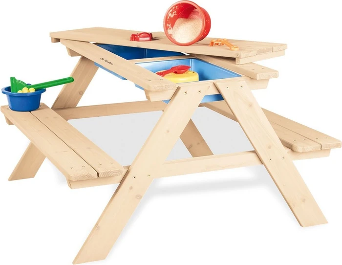 Pinolino Kindersitzgarnitur Matsch-Nicki für 4 natur