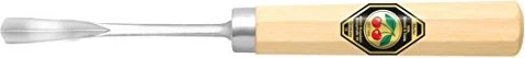 Kirschen 3243 Kerbschnitzbeitel Stich 39 gekröpfter Gaißfuß 8mm