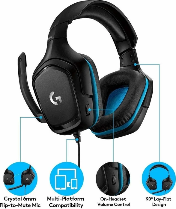 Logitech G432