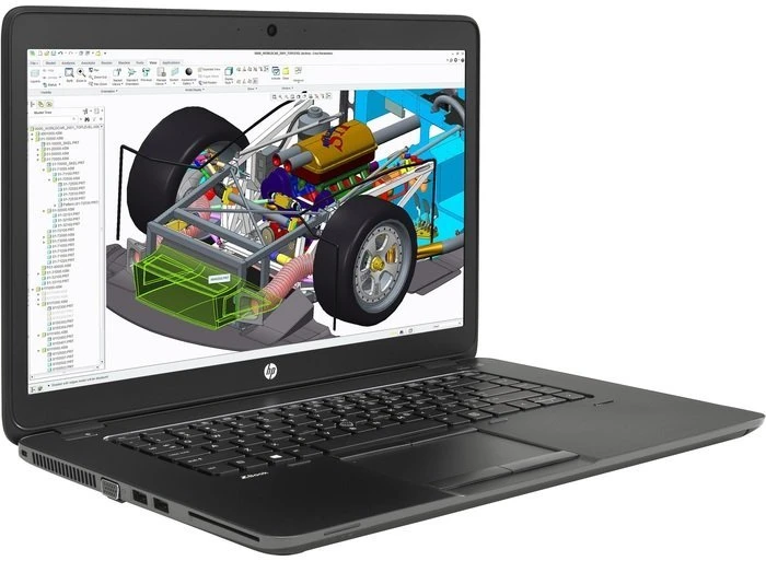 HP ZBook 17 G2, Core i7-4910MQ, 16GB RAM, 256GB SSD, DE