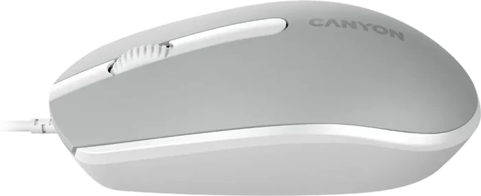 Canyon M-10 Wired Mouse, grau, USB