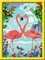 Ravensburger Malen nach Zahlen Flamingo Love Vorschaubild