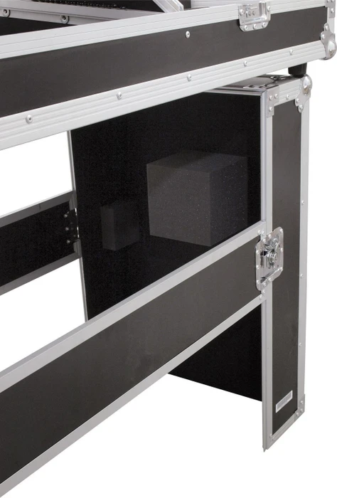 Roadinger Console Road Table 2xTT with Laptop Tray