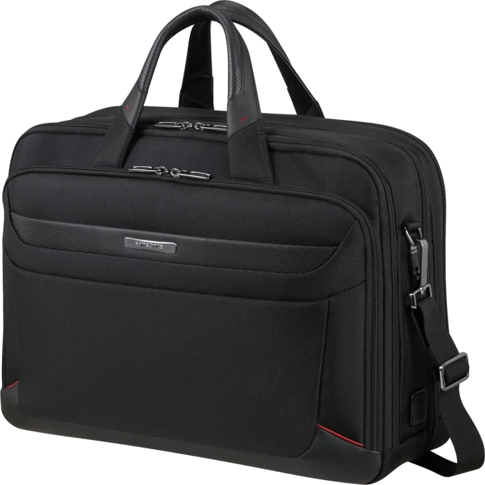 Samsonite Pro-DLX 6 erweiterbare 17.3" Aktentsche, schwarz