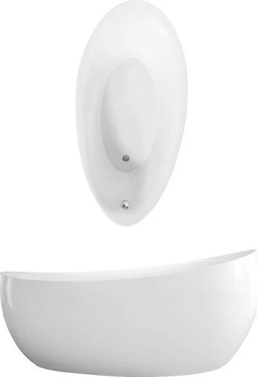 Villeroy & Boch Aveo New Generation Badewanne freistehend 190x95cm, weiß alpin