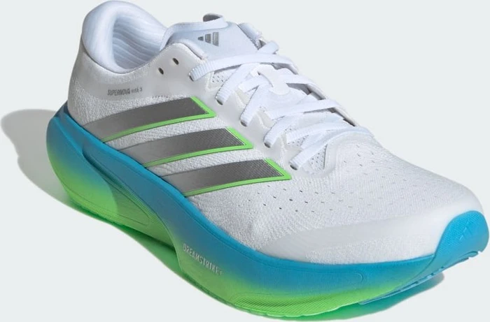 adidas Supernova Rise 3 cloud white/silver metallic/semi blue burst (Herren)