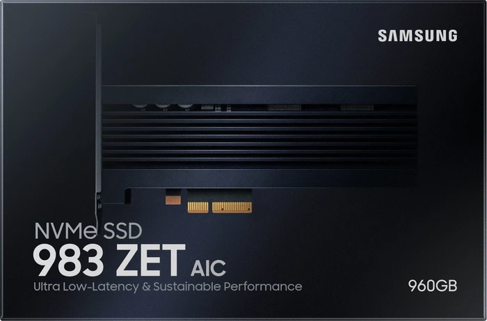 Samsung SSD 983 ZET 480GB, Add-In Card / PCIe 3.0 x4
