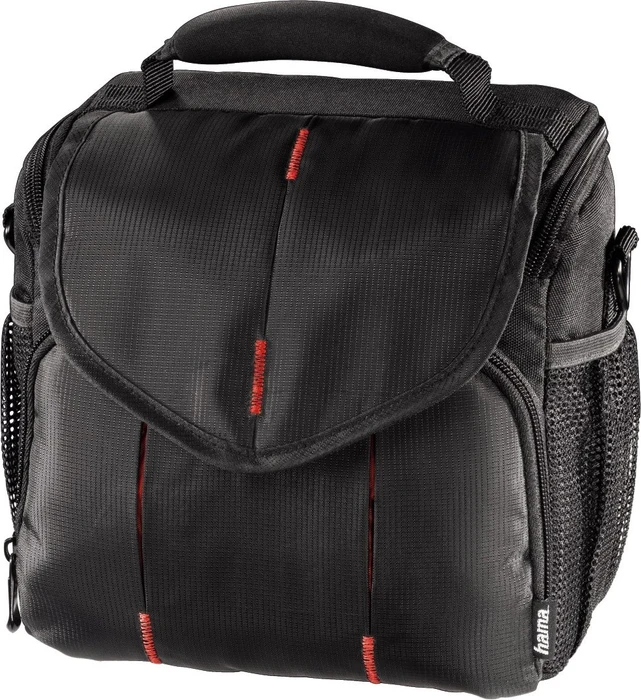 Hama Canberra 130 Kameratasche schwarz/rot