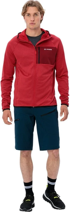 Vaude Tekoa Fleece II Jacke red uni (Herren)