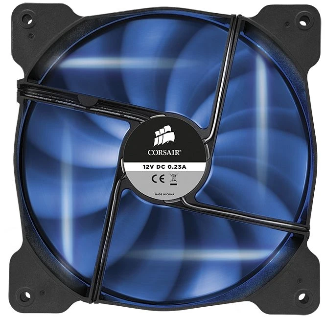 Corsair Air Series SP140 LED Blue High Static Pressure, 140mm, 2er-Pack