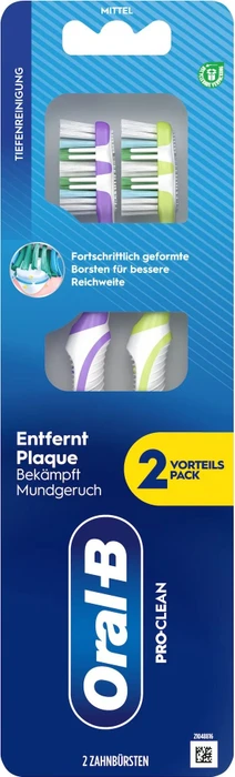 Oral-B Pro-Clean 40 Medium, 2 Stück