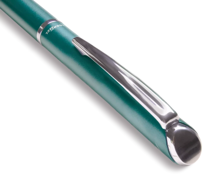 Pentel EnerGel HighClass BL2007 0.7mm/0.35mm Gelroller türkis matt, Geschenkbox