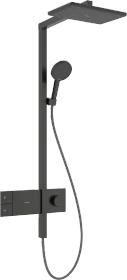 Hansgrohe Raindance Alive Q Showerpipe 210/340 1jet EcoSmart mit ShowerSelect Comfort brushed black chrome