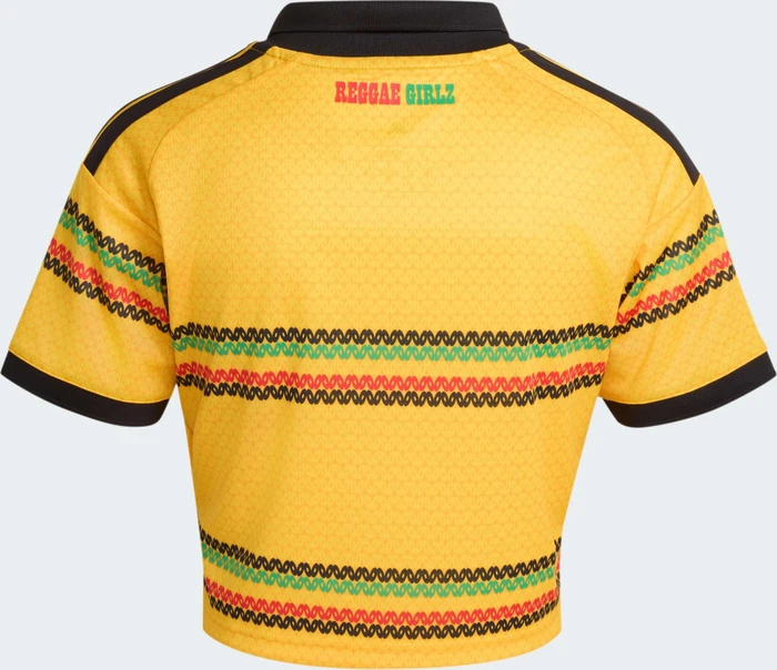 adidas Jamaika 26 x Bob Marley Crop 2026 Heimtrikot kurzarm (Damen)