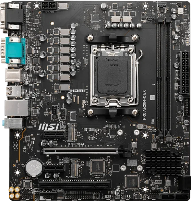 MSI PRO A620M-C EX (AMD AM5)