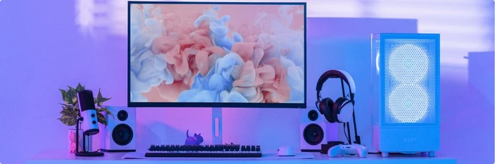NZXT H5 Flow RGB, weiß, Glasfenster