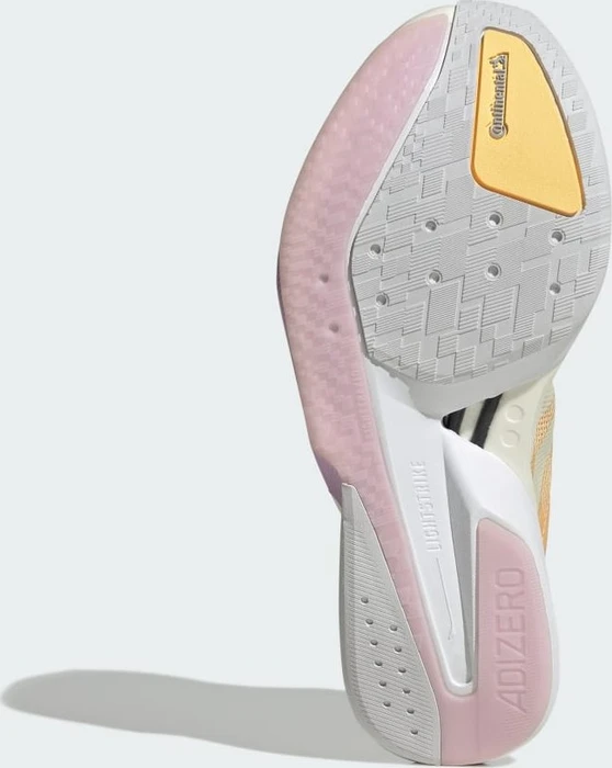 adidas Adizero Boston 13 ice tangerine/ice gold met./ice lavender (Damen)