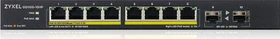 Zyxel GS1100 Desktop Gigabit Switch, 8x RJ-45, 2x SFP, 130W PoE+ (GS1100-10HP-EU0102F)