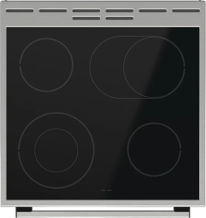 Gorenje ECS6350XPA Elektroherd mit Glaskeramik-Kochfeld