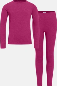 Odlo Klassisches Active Warm Base Layer Set festival fuchsia (Junior)