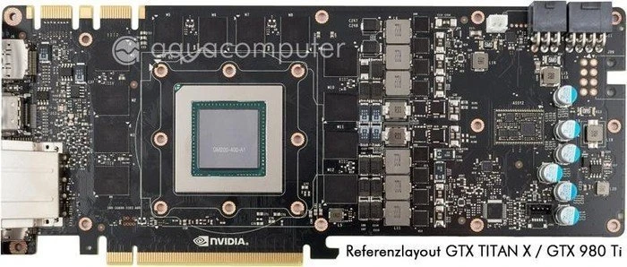 Aqua Computer kryographics GTX Titan X/GTX 980 Ti vernickelt